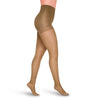 Low Compression Stockings 8-15 mmHg, hip-high, closed toe, transparent appearance