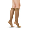 Medium Compression Stockings 15-20 mmHg, Knee High, Closed Toe, Transparent Appearance