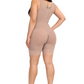 Wonderfit Mid Leg Body Shaper with Built In Bra F251