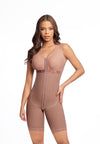 Mid Leg Body Shaper With Bra F232