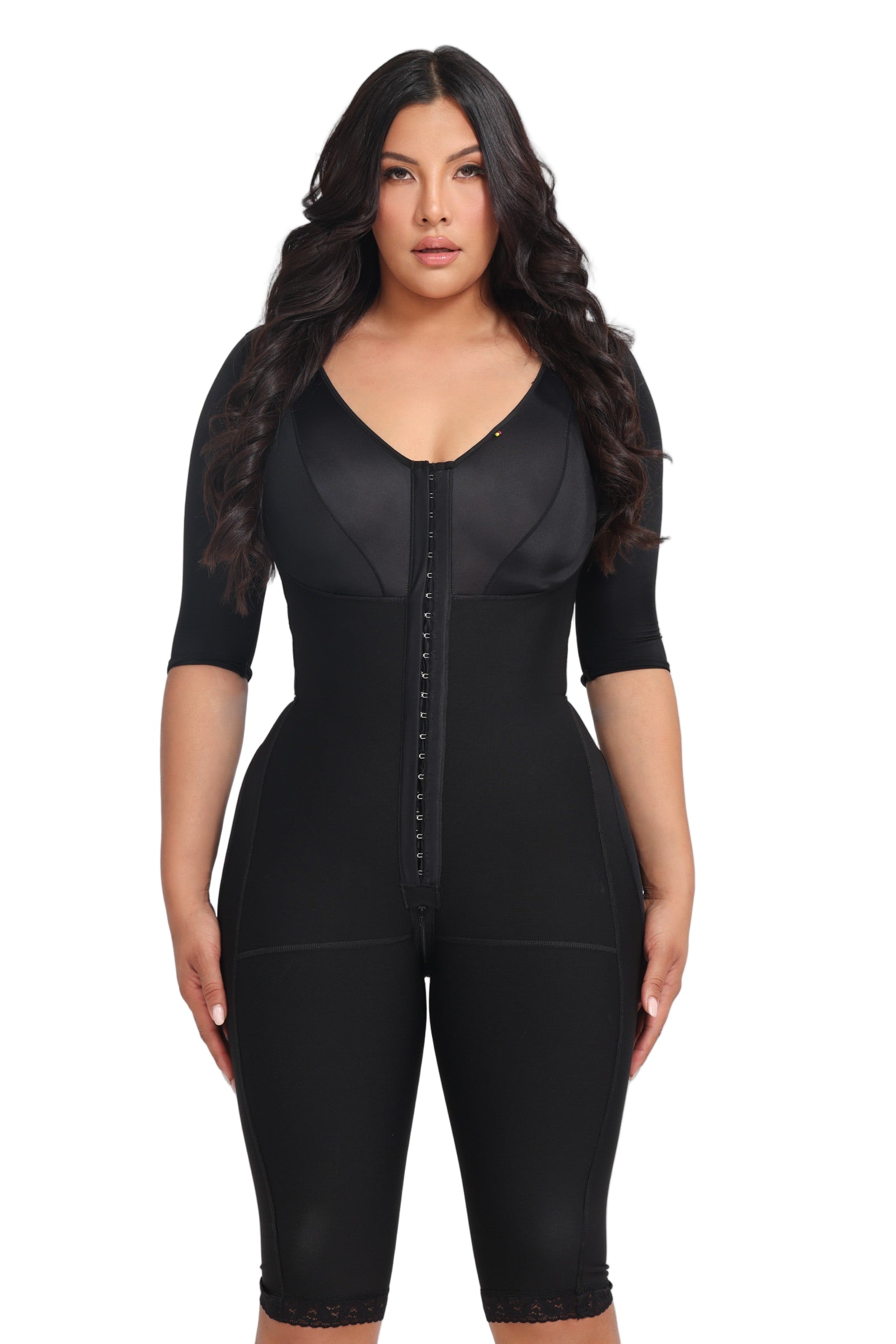 Full Body Girdle With Bra and Sleeves 985 – Wonderfit Shapers